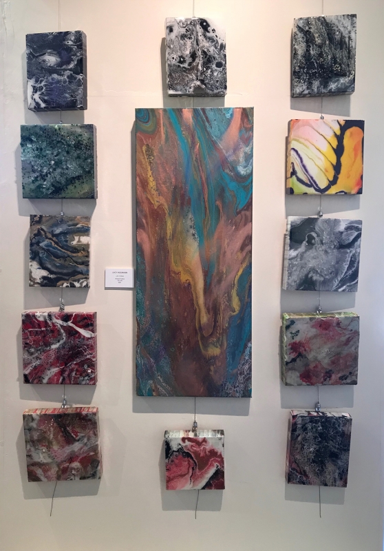 Abstracts Small (each) by artist Lacy Husmann